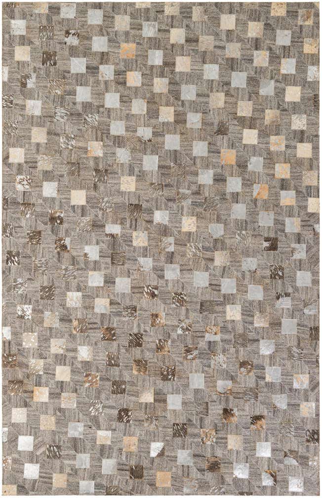 5' 2 x 7' 11 Cowhide - Patchwork Rug