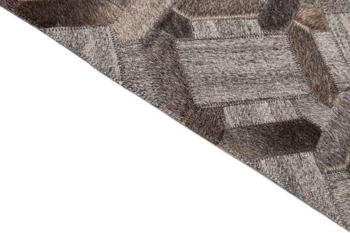 5' 3 x 8' 1 Cowhide - Patchwork Rug
