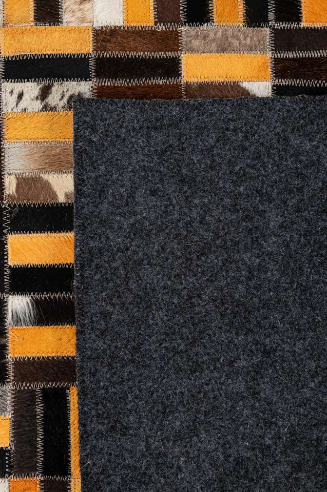 5' x 7' 11 Cowhide - Patchwork Rug