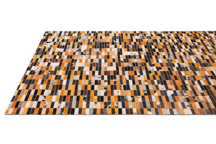 4' 11 x 7' 9 Cowhide - Patchwork Rug