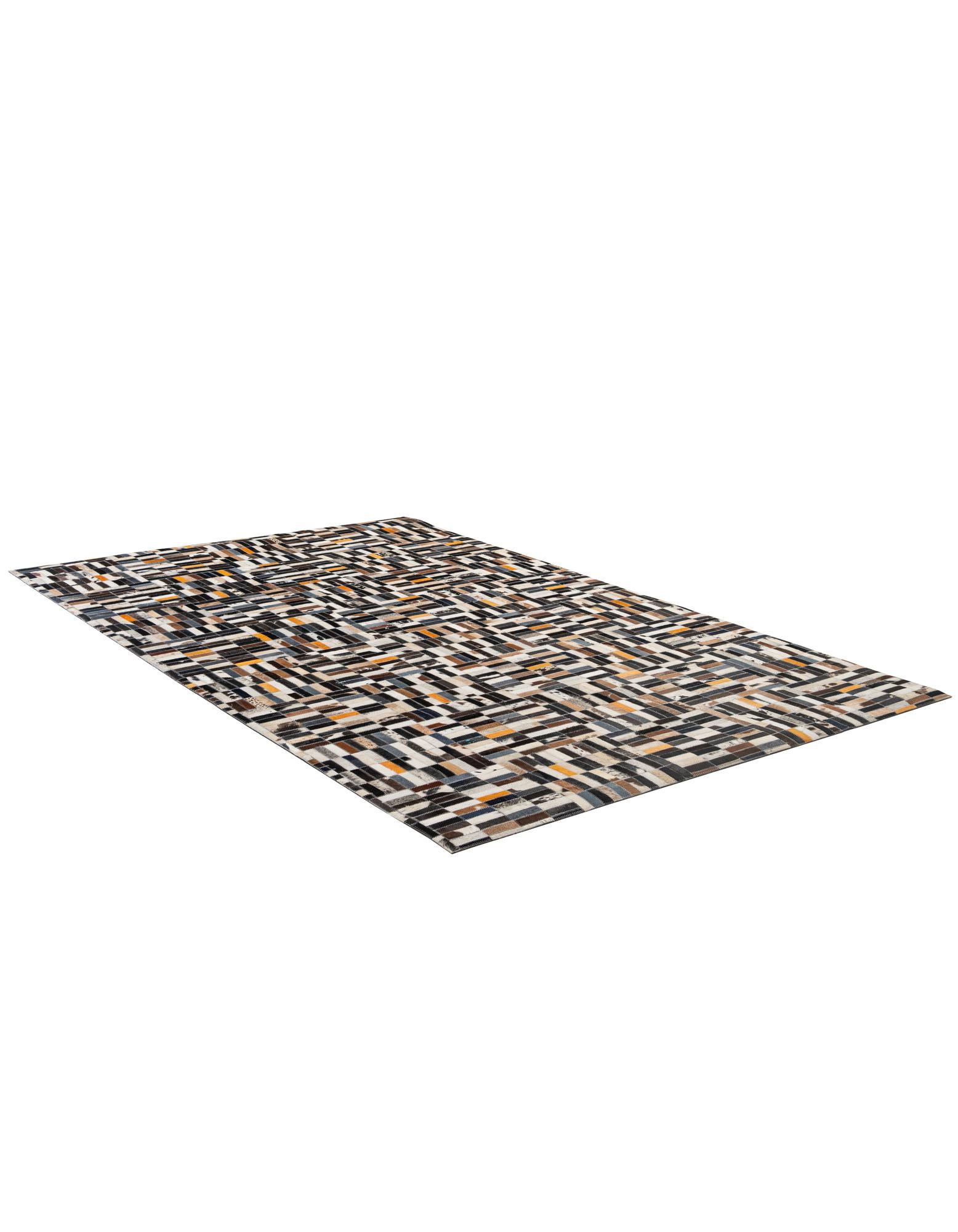 5' 1 x 8' 2 Cowhide - Patchwork Rug