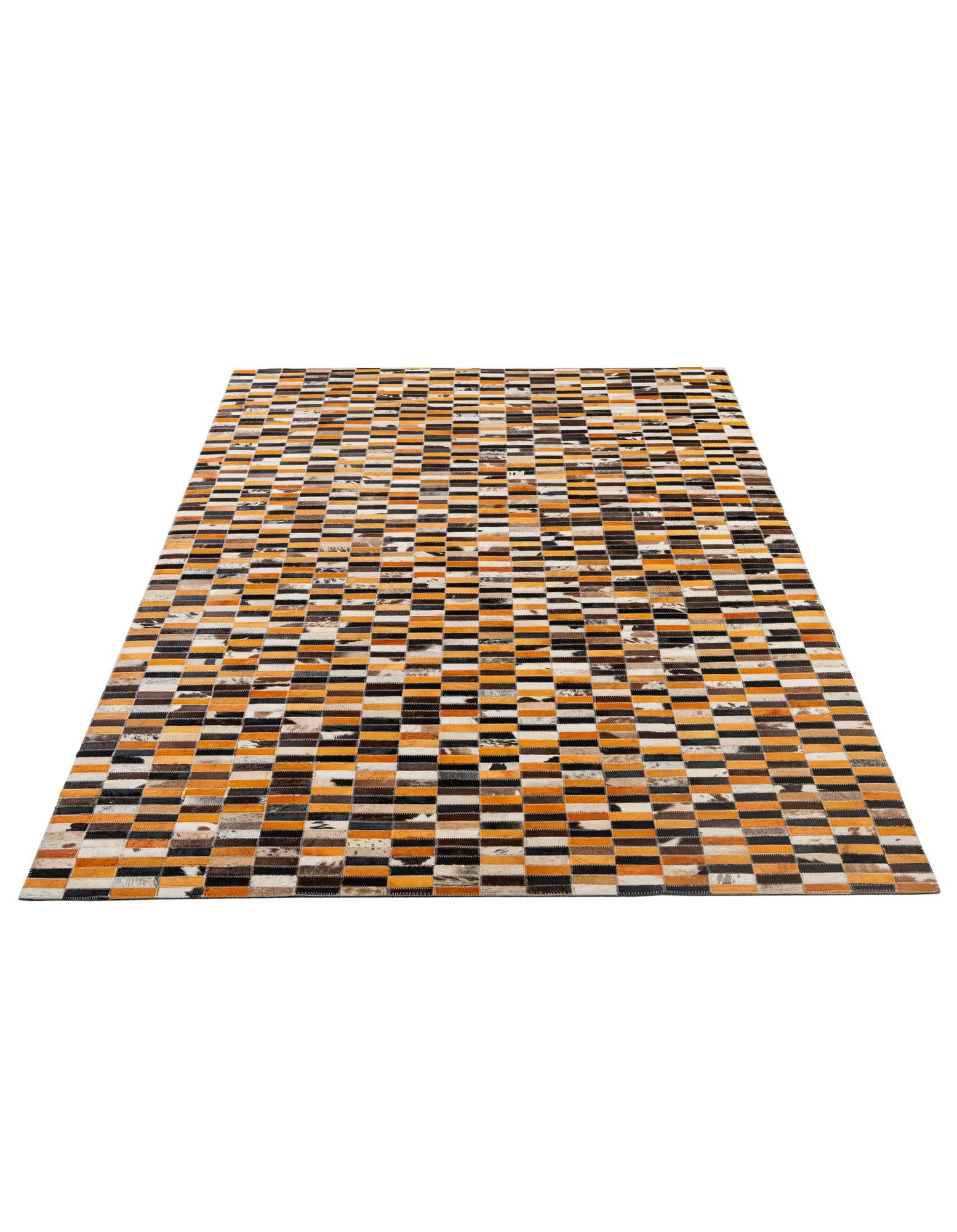 5' x 7' 11 Cowhide - Patchwork Rug