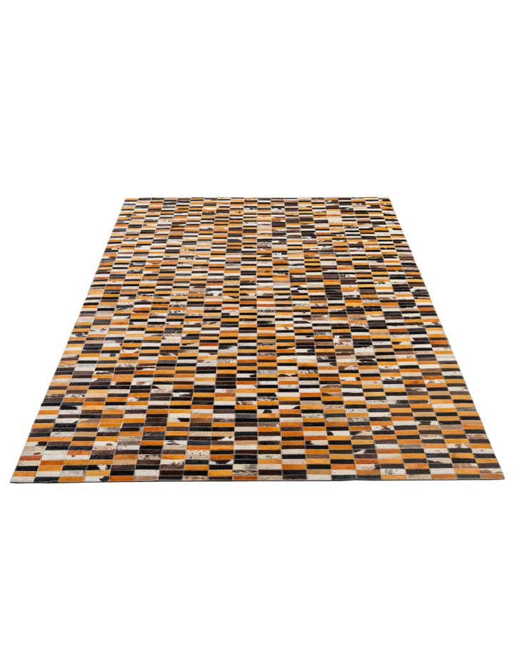 5' x 7' 11 Cowhide - Patchwork Rug