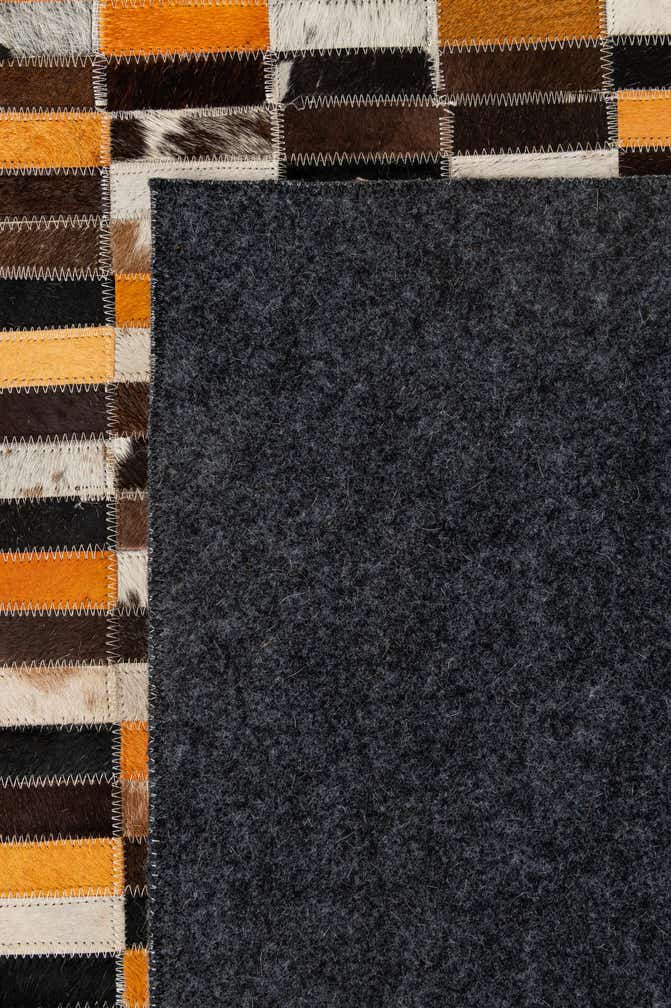 5' x 7' 11 Cowhide - Patchwork Rug