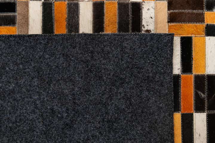 5' x 7' 11 Cowhide - Patchwork Rug
