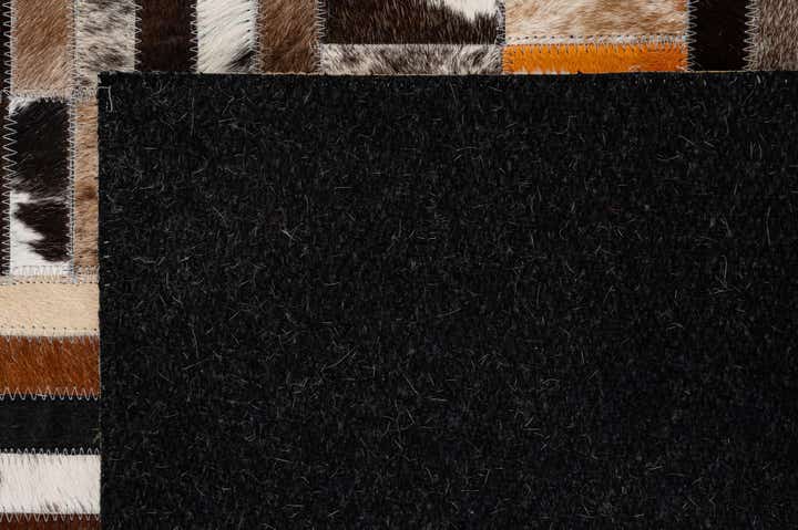 5' x 8' 1 Cowhide - Patchwork Rug