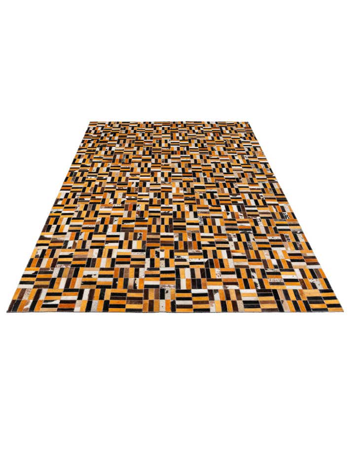5' x 7' 11 Cowhide - Patchwork Rug