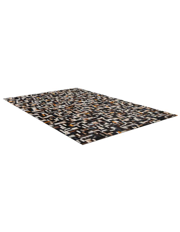 5' 1 x 8' 1 Cowhide - Patchwork Rug