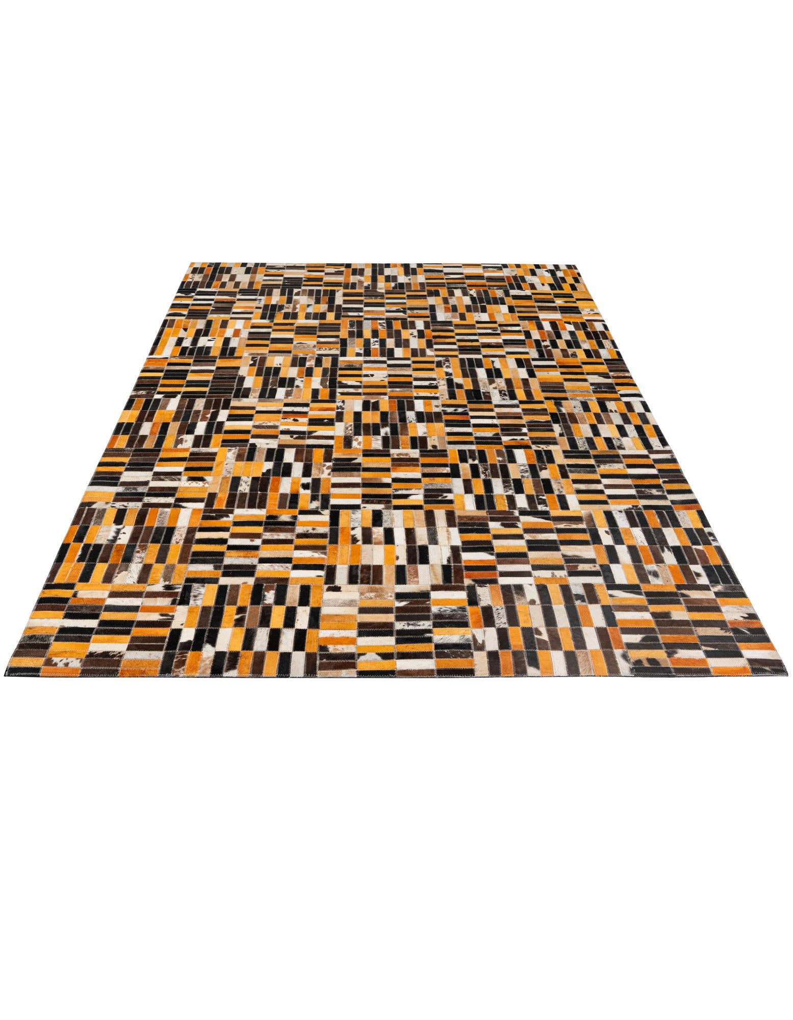 5' x 7' 11 Cowhide - Patchwork Rug