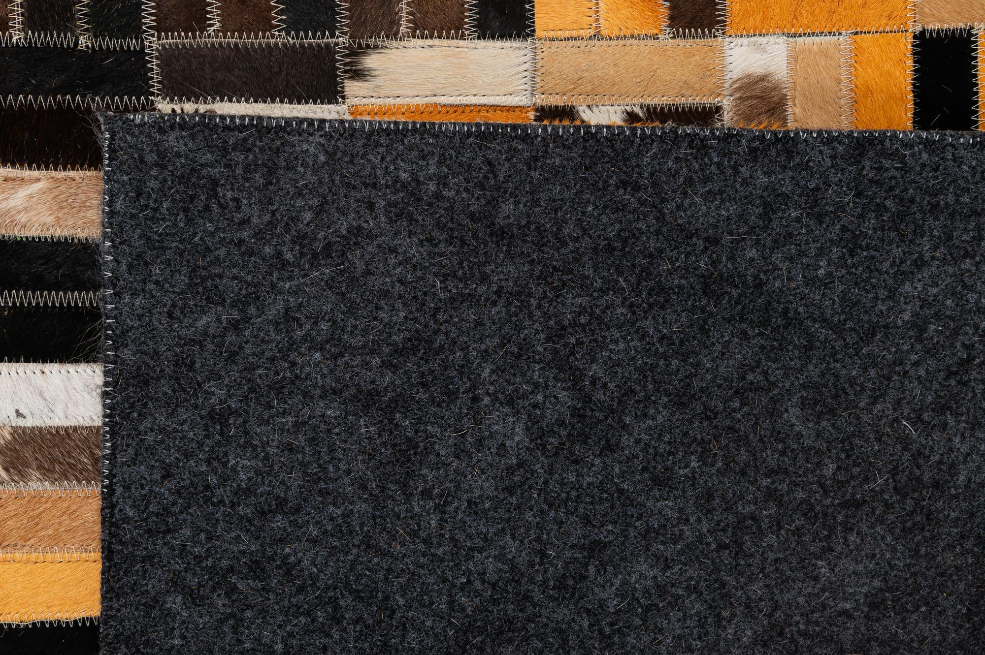 5' x 7' 11 Cowhide - Patchwork Rug