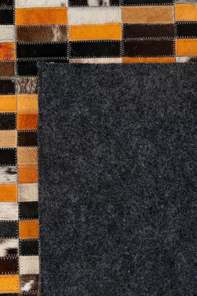 5' x 7' 10 Cowhide - Patchwork Rug