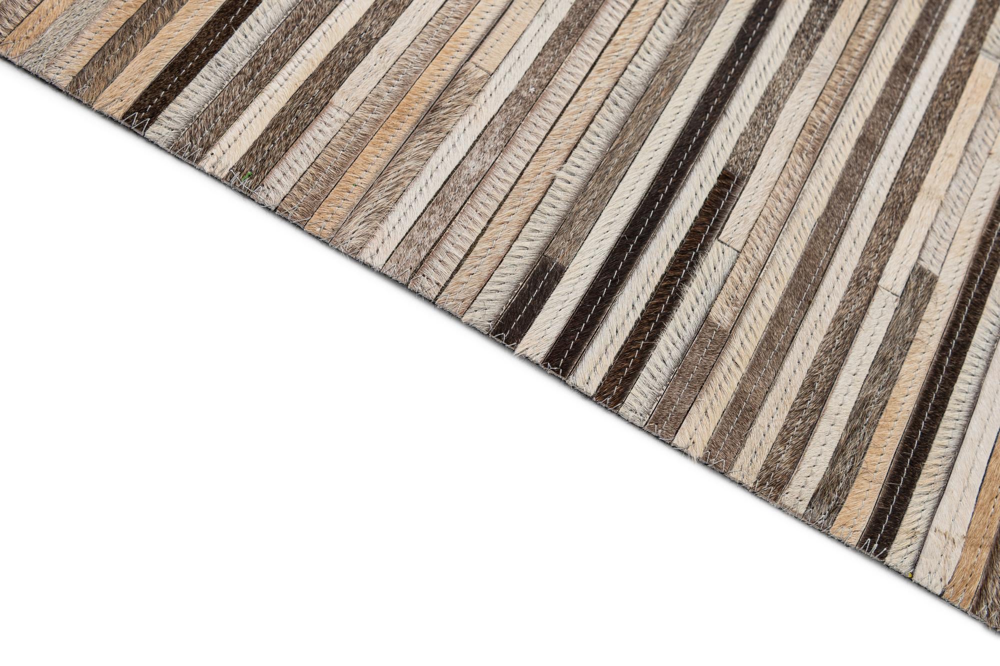 6' 1 x 9' 1 Cowhide - Patchwork Rug