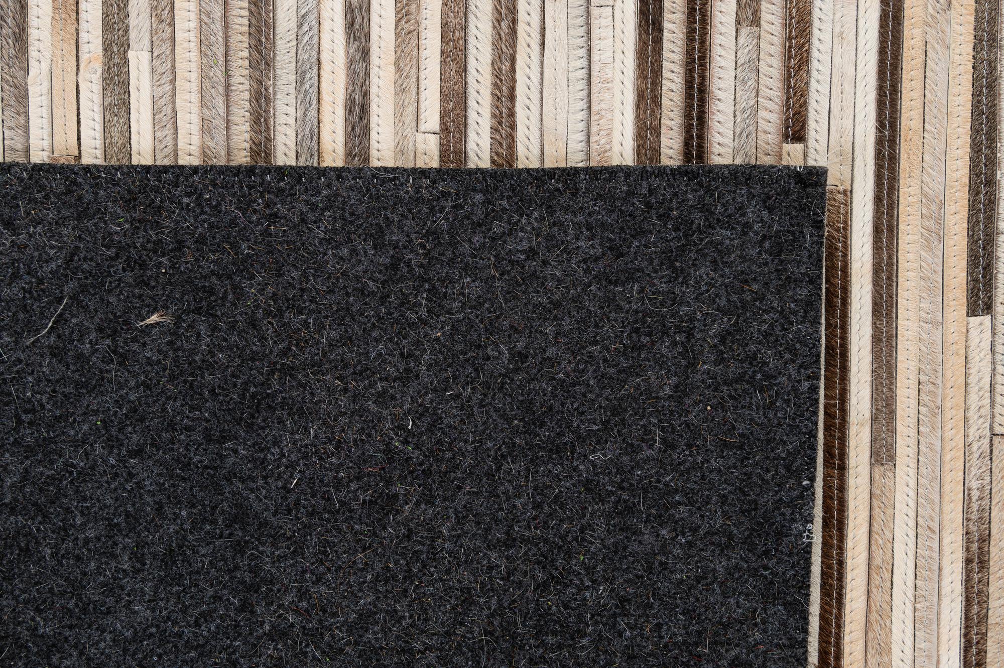 6' 1 x 9' 1 Cowhide - Patchwork Rug