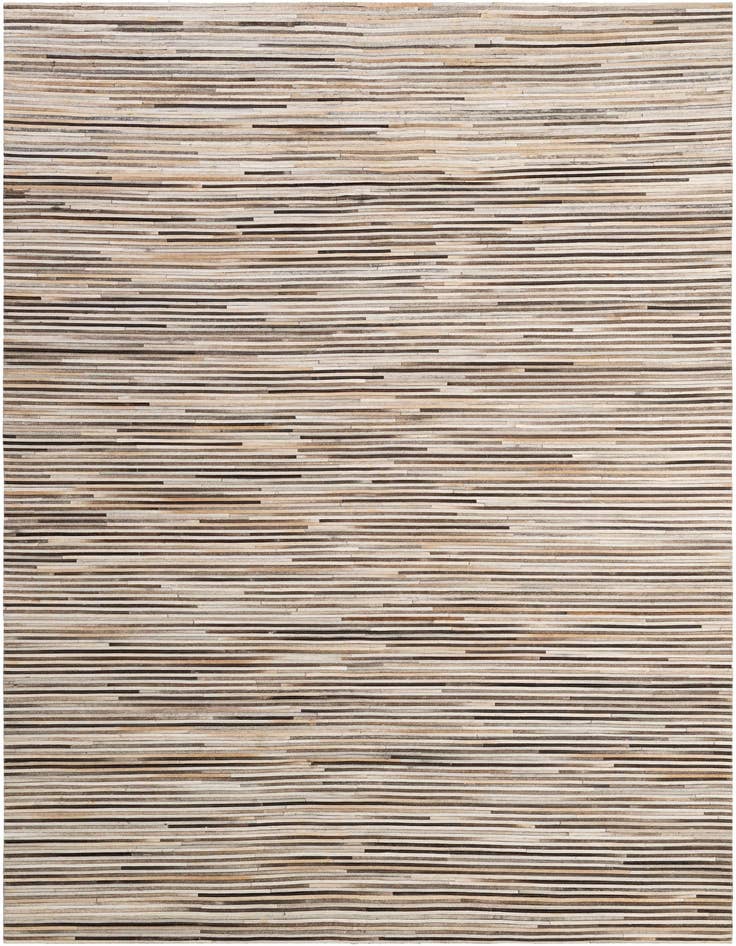 Detail image of 6' 1 x 9' 1 Cowhide - Patchwork Rug