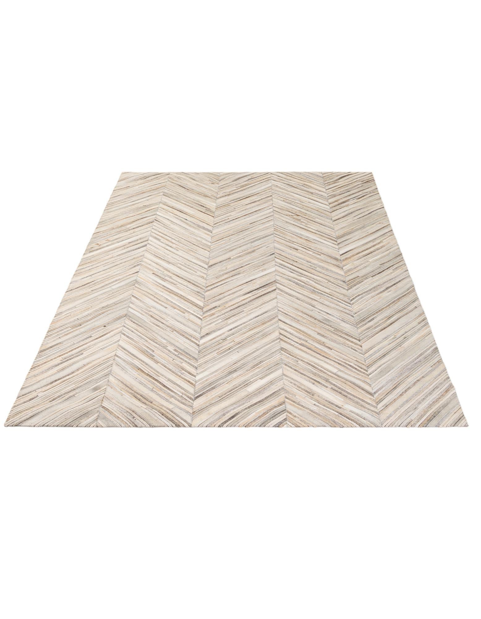 5' 7 x 8' 9 Cowhide - Patchwork Rug