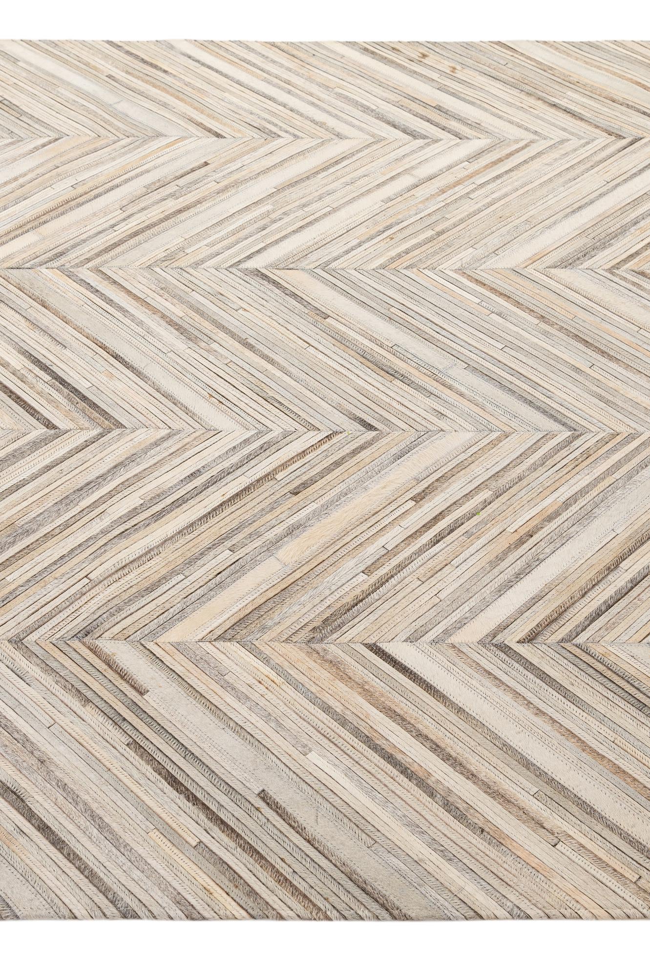 5' 7 x 8' 9 Cowhide - Patchwork Rug