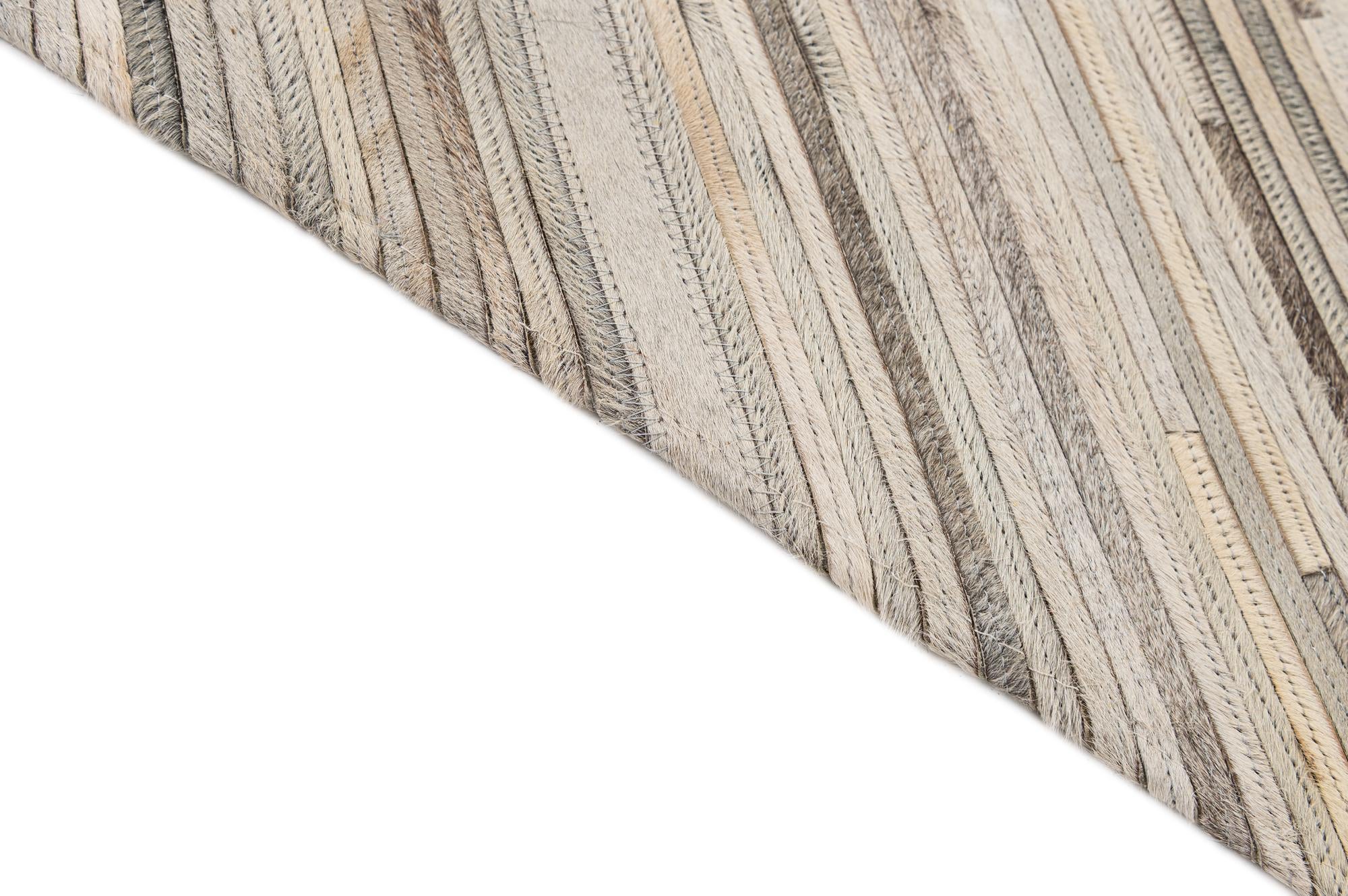 5' 7 x 8' 9 Cowhide - Patchwork Rug