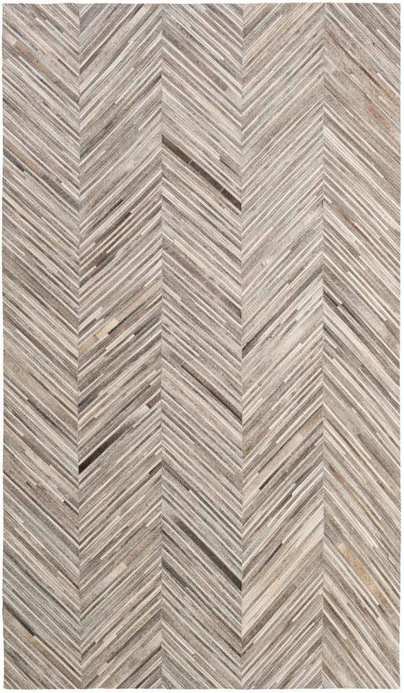 5' 6 x 9' 7 Cowhide - Patchwork Rug