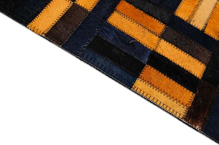 5' x 7' 11 Cowhide - Patchwork Rug