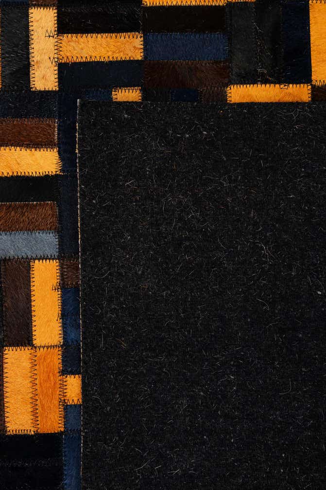 5' x 7' 11 Cowhide - Patchwork Rug