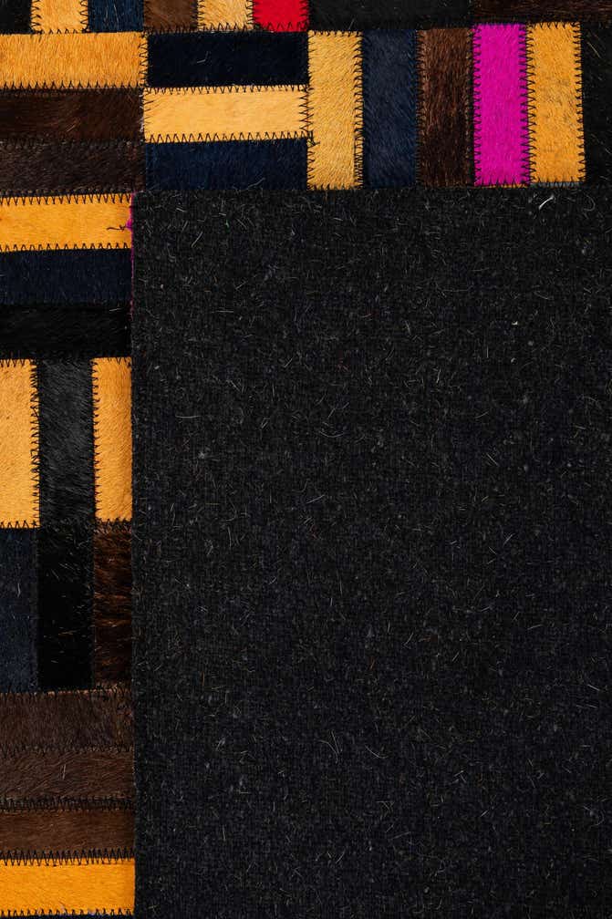 5' x 7' 11 Cowhide - Patchwork Rug