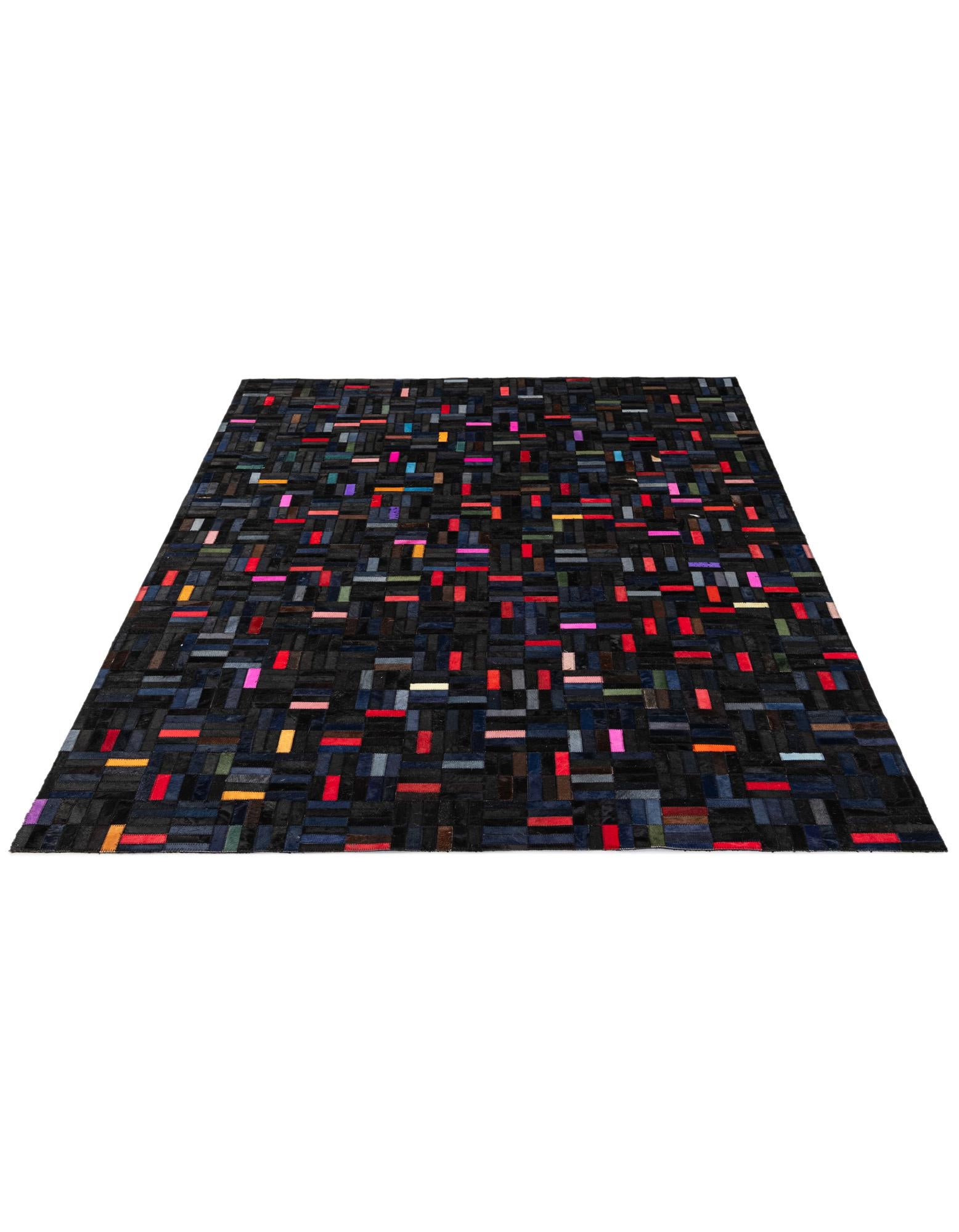 5' 1 x 8' 1 Cowhide - Patchwork Rug