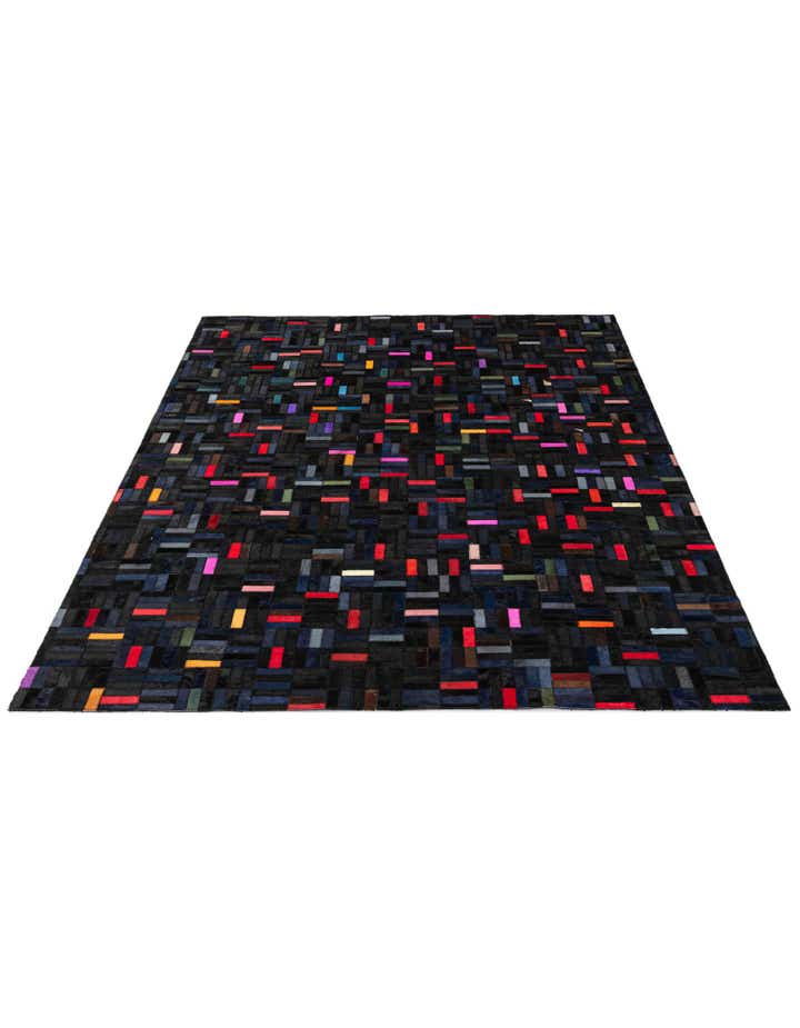 5' 1 x 8' 1 Cowhide - Patchwork Rug