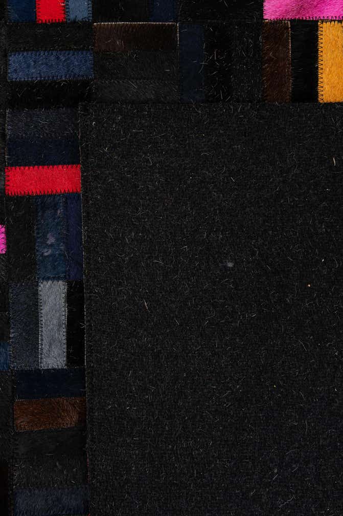 5' 1 x 8' 1 Cowhide - Patchwork Rug