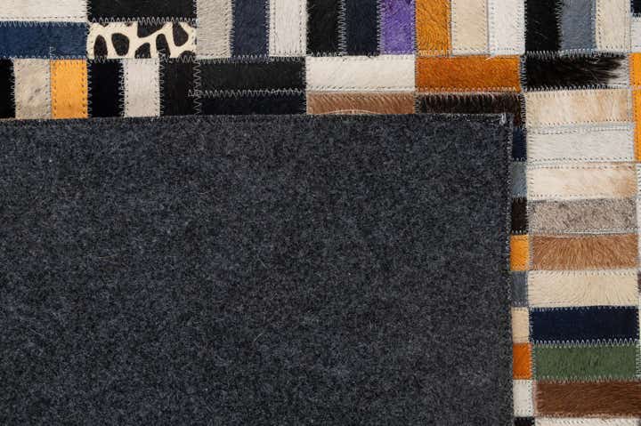 5' 1 x 7' 11 Cowhide - Patchwork Rug