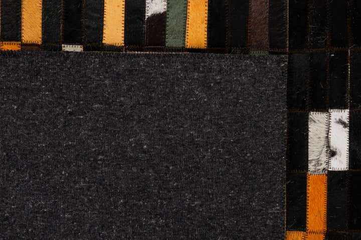 5' 1 x 8' 1 Cowhide - Patchwork Rug