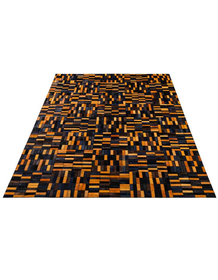 4' 11 x 7' 11 Cowhide - Patchwork Rug