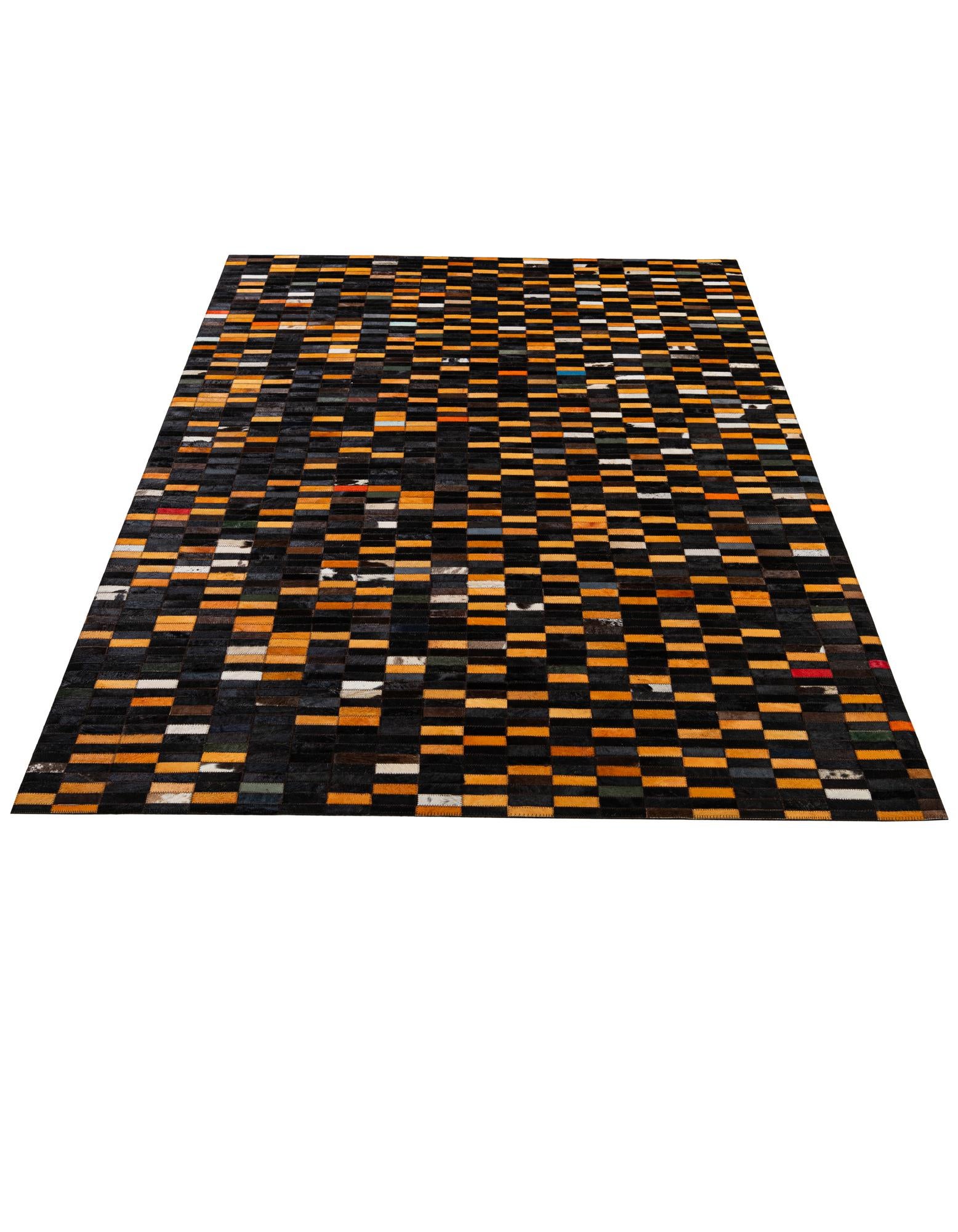 5' 1 x 7' 11 Cowhide - Patchwork Rug
