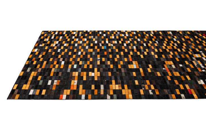5' 1 x 7' 11 Cowhide - Patchwork Rug