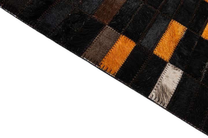 5' 1 x 7' 11 Cowhide - Patchwork Rug