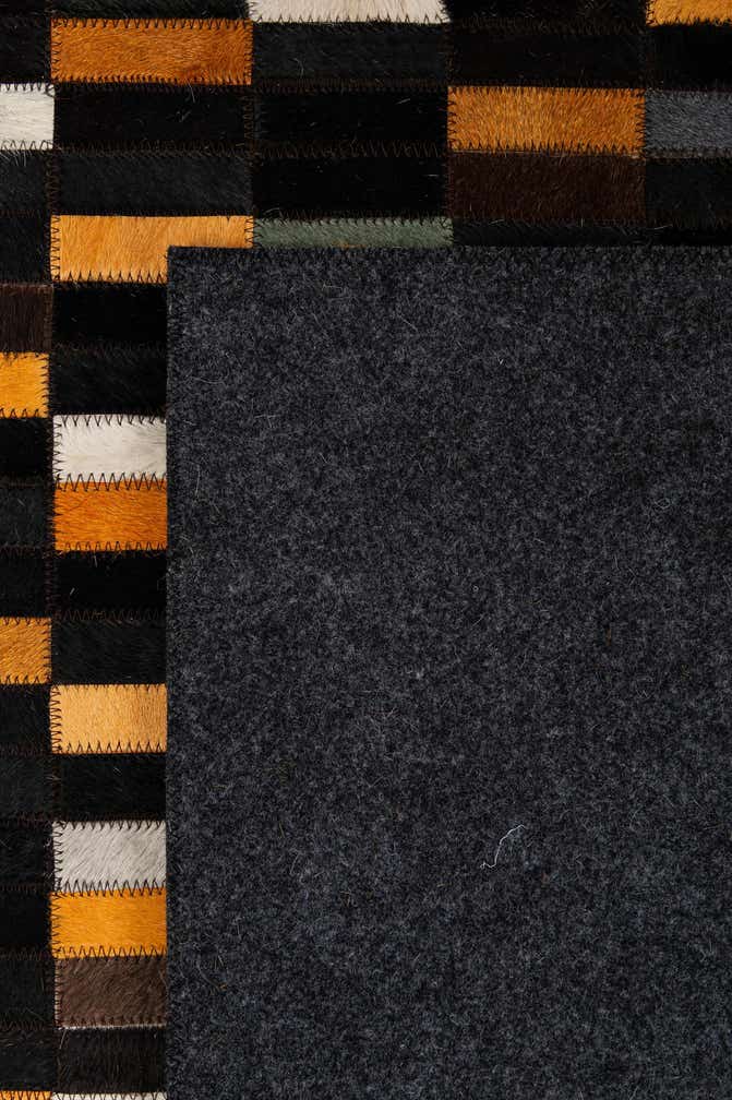 5' 1 x 7' 11 Cowhide - Patchwork Rug