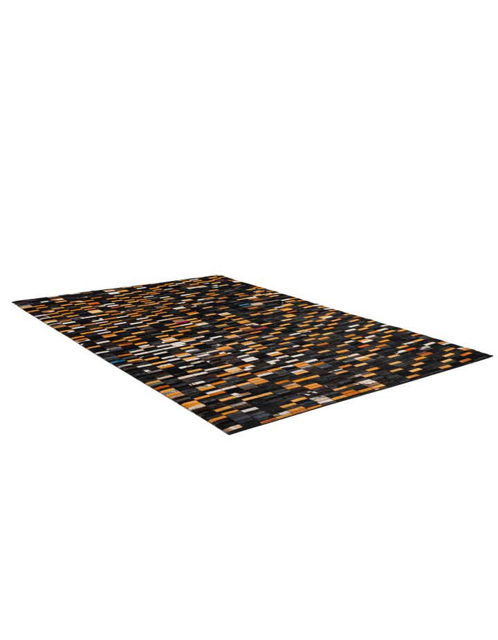 5' 3 x 8' Cowhide - Patchwork Rug