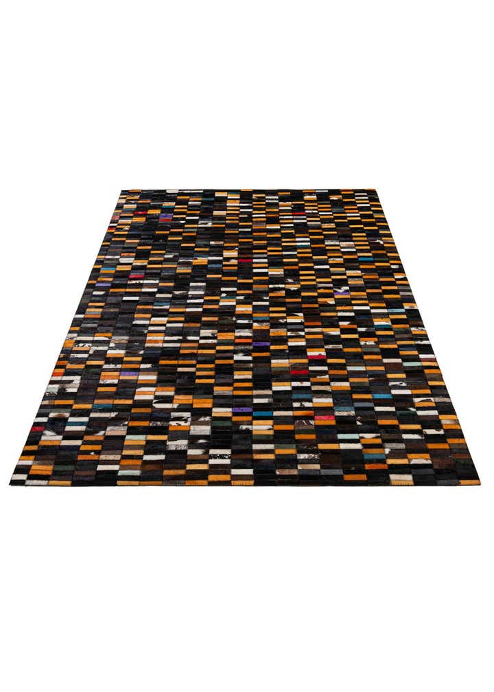5' 1 x 7' 11 Cowhide - Patchwork Rug