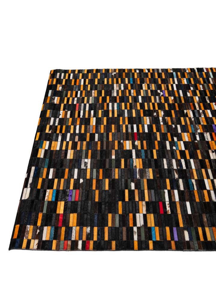 5' 1 x 7' 11 Cowhide - Patchwork Rug