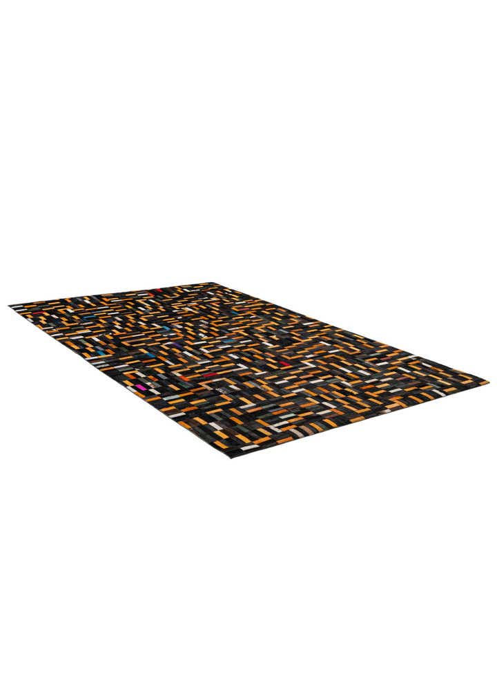 4' 11 x 7' 11 Cowhide - Patchwork Rug