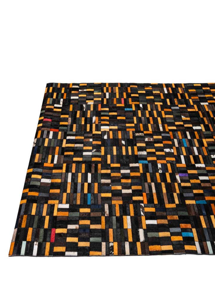 4' 11 x 7' 11 Cowhide - Patchwork Rug