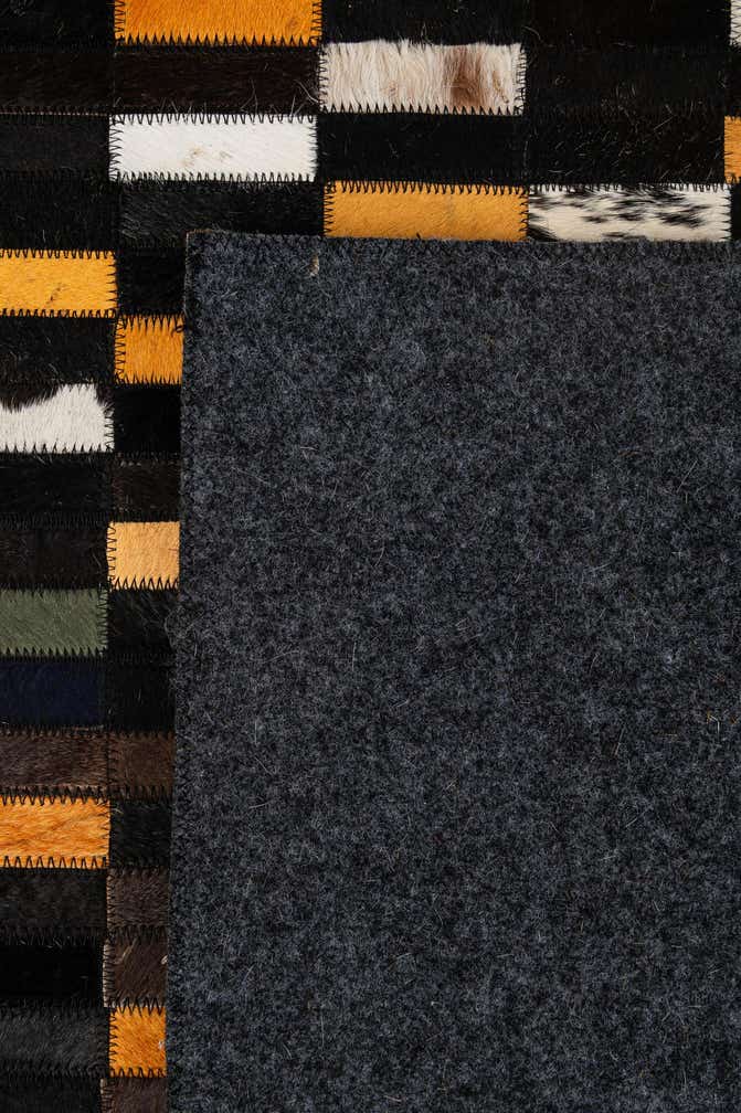 5' x 8' Cowhide - Patchwork Rug