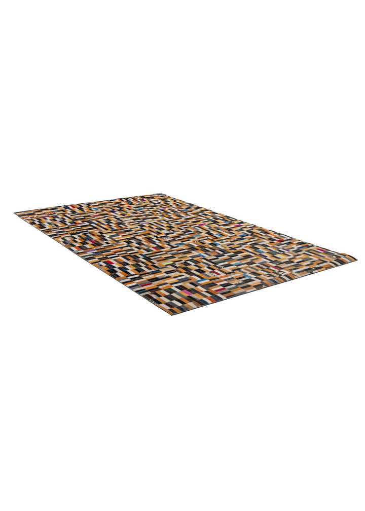 5' 1 x 7' 11 Cowhide - Patchwork Rug