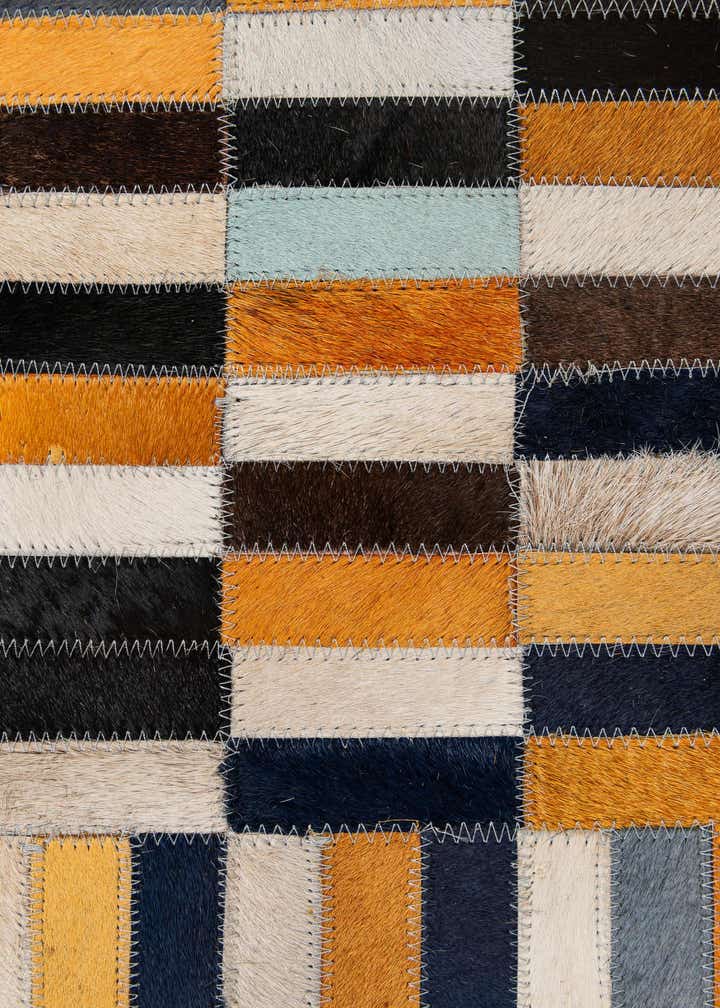 5' 1 x 7' 11 Cowhide - Patchwork Rug