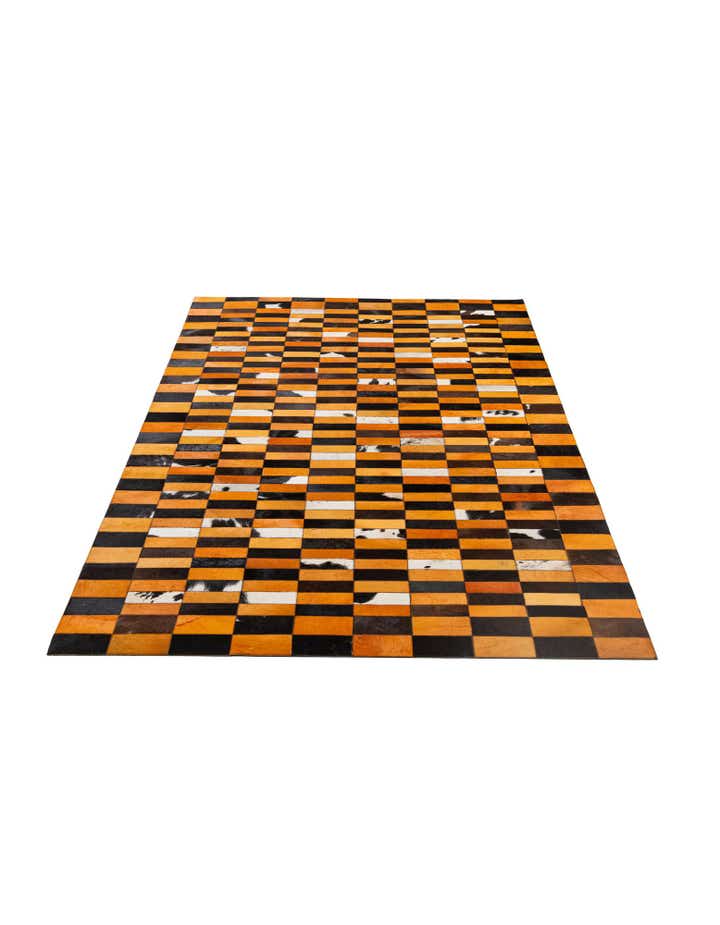 5' 1 x 7' 11 Cowhide - Patchwork Rug