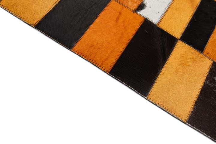 5' 1 x 7' 11 Cowhide - Patchwork Rug