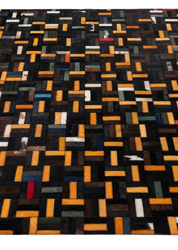 5' 1 x 7' 11 Cowhide - Patchwork Rug