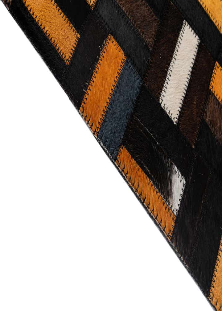 5' 1 x 7' 11 Cowhide - Patchwork Rug