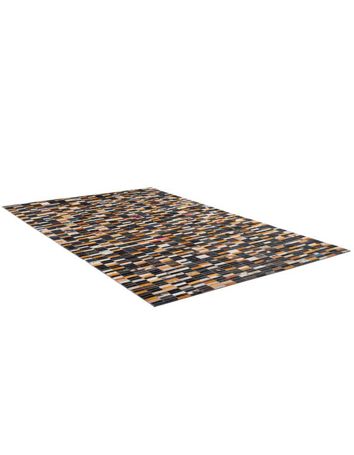4' 11 x 7' 11 Cowhide - Patchwork Rug