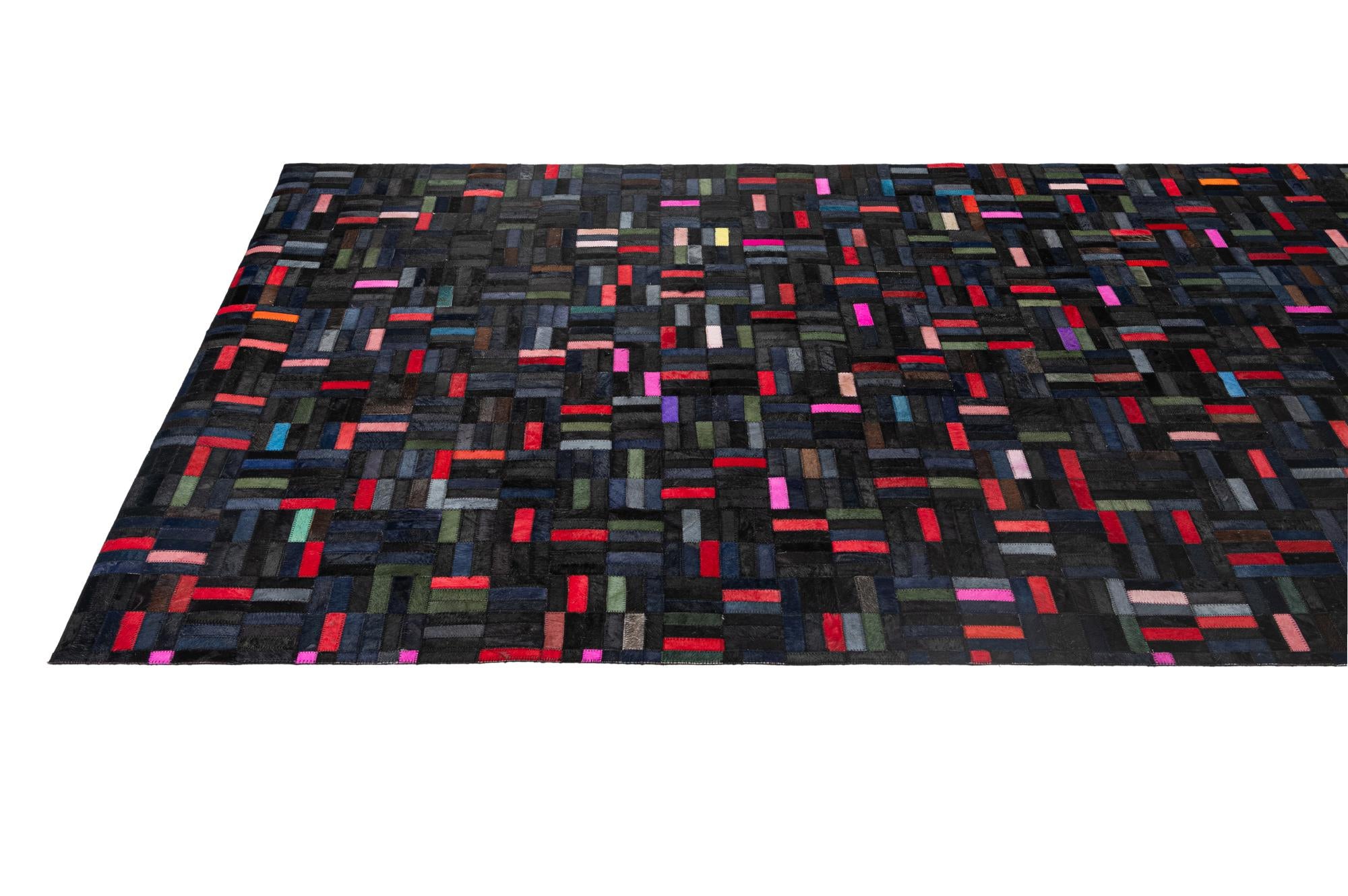5' x 7' 11 Cowhide - Patchwork Rug