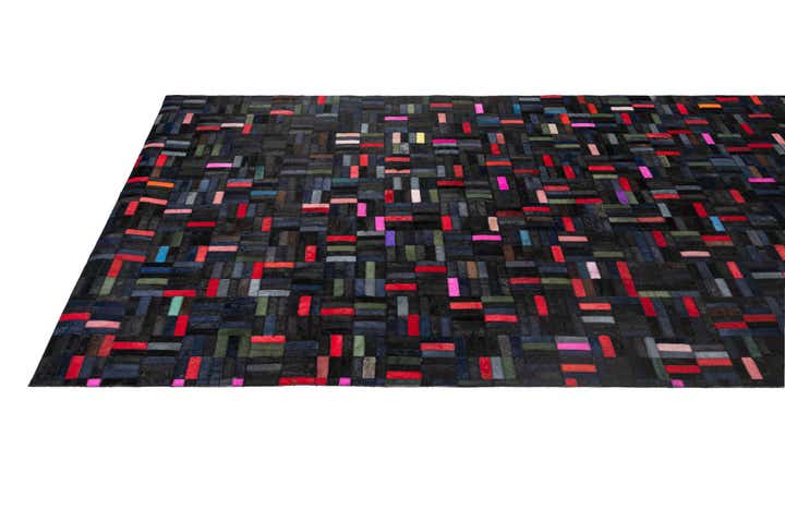 5' x 7' 11 Cowhide - Patchwork Rug